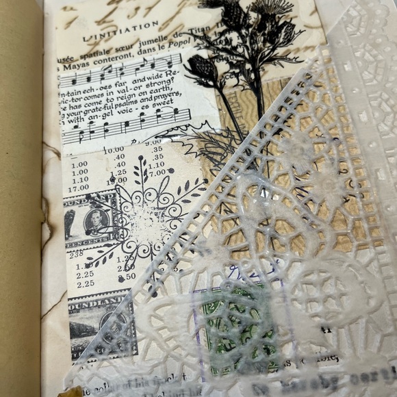 Vintage Handmade Junk Journal - Picture 14 of 17